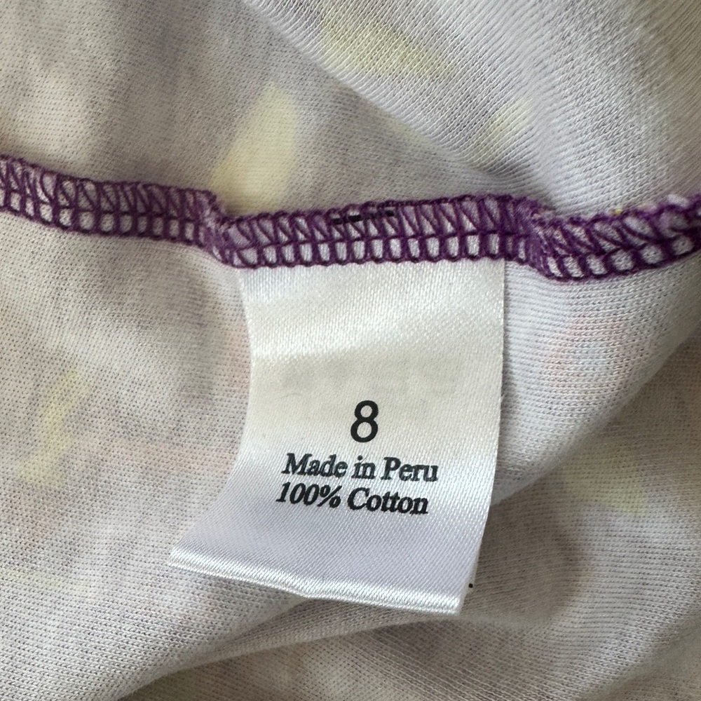Piccolina Printed Banded Skirt Construction Print Purple - Picture 4 of 6